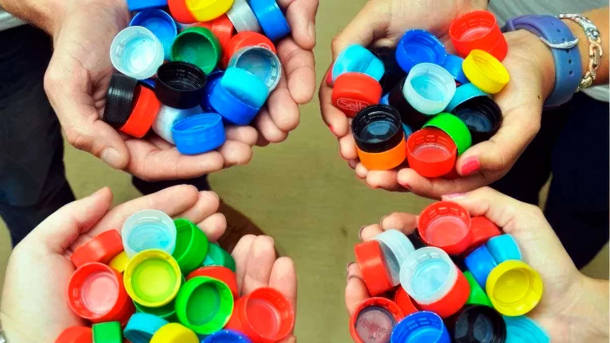 Campaña de reciclado de tapitas ENARGAS Eric Salomone Fundación Garrahan